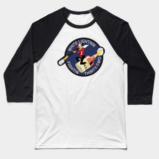VF-32 - WWII - White Lightnin Baseball T-Shirt